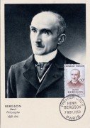 Henri Bergson - Carte maximum.