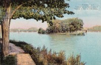 Saint-Cyr-sur-Loire - Paysage sur la Loire, vers le pont de St-Cyr et l'île Simon.