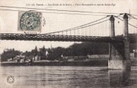 Saint-Cyr-sur-Loire - Les bords de la Loire - Pont Bonaparte et vue de Saint-Cyr.