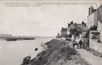 Saint-Cyr-sur-Loire - Les Maisons Blanches, chemin de halage.