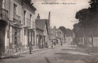 Saint-Cyr-sur-Loire - Route de Tours.
