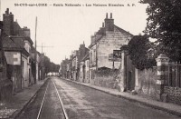 Saint-Cyr-sur-Loire - Route Nationale - Les Maisons Blanches.