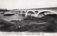 Saint-Cyr-sur-Loire - Le Pont de la Motte sur la Loire.