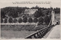 Saint-Cyr-sur-Loire - La Villa Sainte-Marie, Ecole Professionnelle des Mutilés et Invalides de la guerre.
