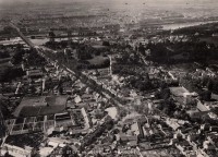 Saint-Cyr-sur-Loire - Vue aérienne - Photographie ancienne - 12.6.1928 - 16 x 22 cm.