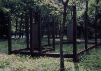 Saint-Cyr-sur-Loire - Les collections du parc de la Perraudière - Rien Monshouwer - Reconstruction d'une maison détruite, 1989.
