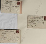 Saint-Cyr-sur-Loire - Correspondance d'Anatole France à son ami marchand d'estampes, Victor Prouté.